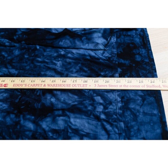 Ever Sassy Blue tie-dye tank top and open cardigan 2 piece set Small - Picture 4 of 9